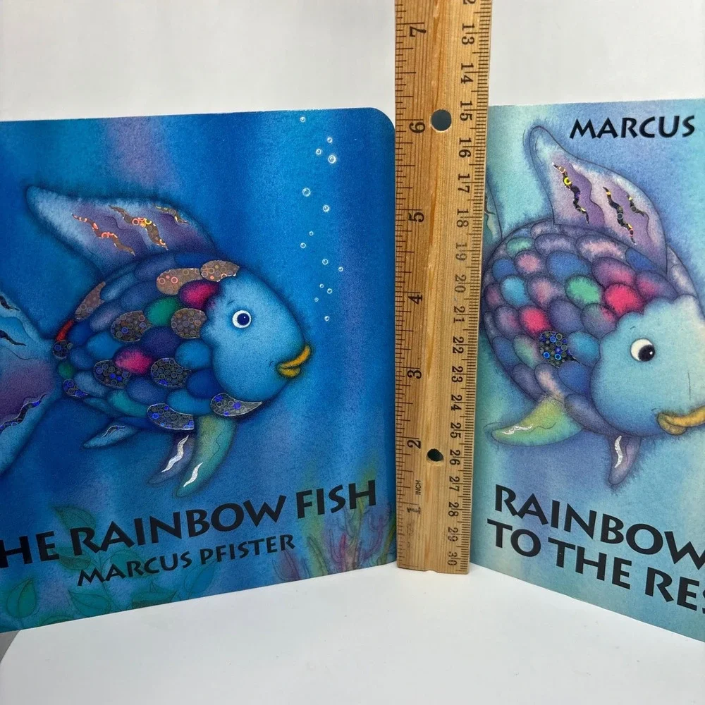 The Rainbow Fish and Rainbow Fish to‎ the Rescue Board Books by Marcus Pfister